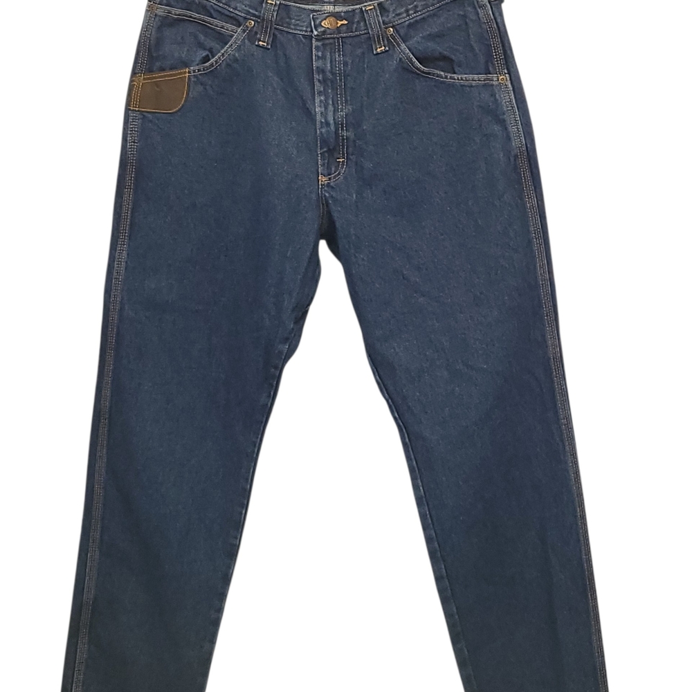 Wrangler Men's Blue Bootcut Jeans